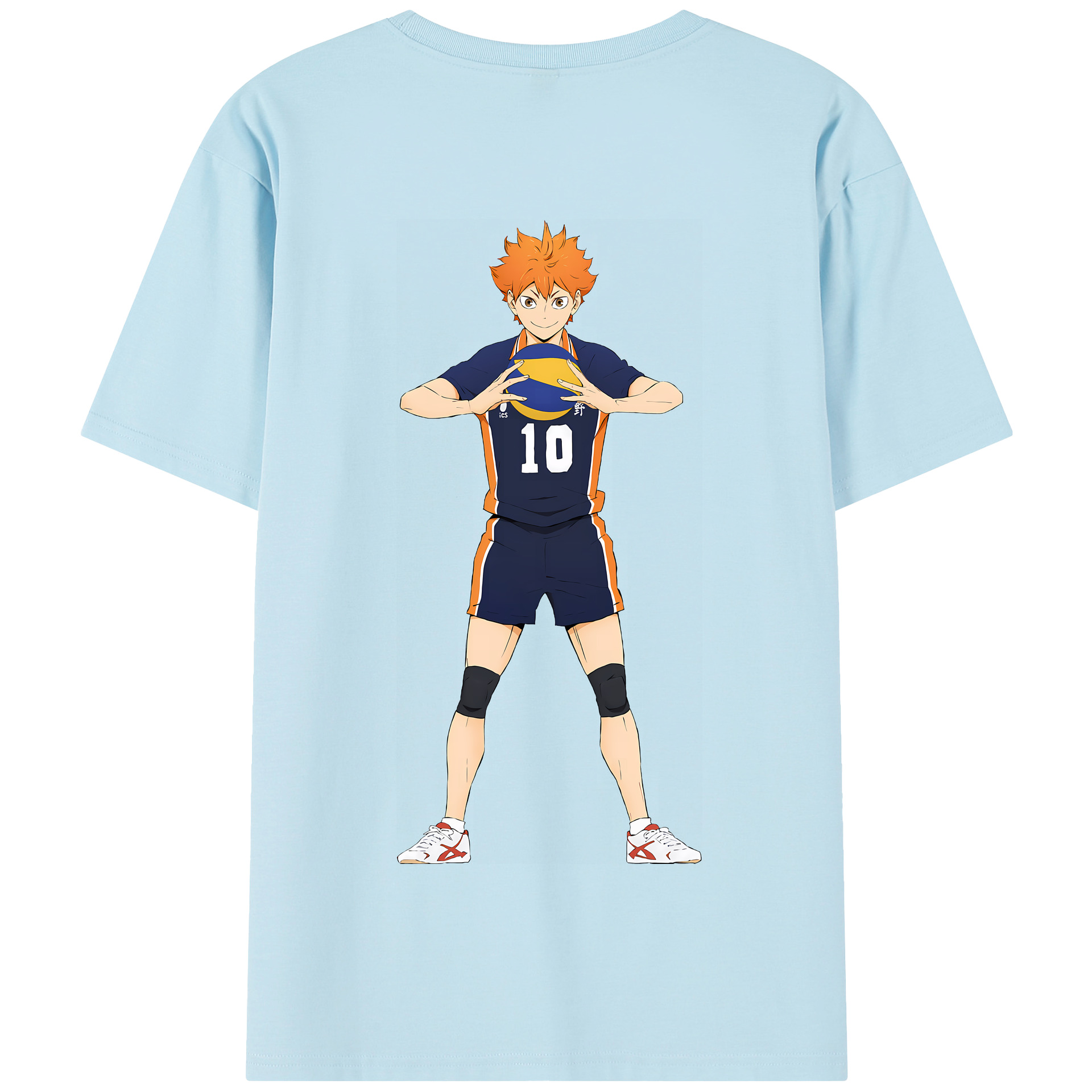 （画像用） ハイキュー!! Haikyu!! 綿100％半袖Tシャツ（背面プリント）